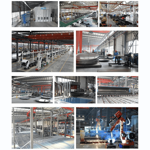 Multi-functional flatbed transport truck with a mobile crane