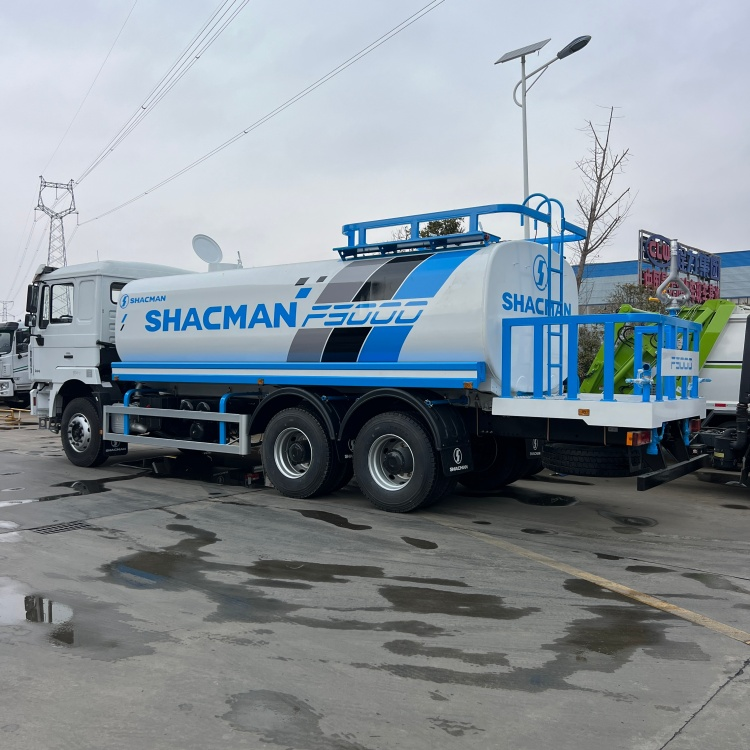 Shaanxi Automobile F3000 rear double-axle 6*4 water tanker 